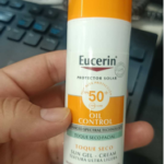 Eucerin Protector Solar Facial Toque Seco Oil Control FPS50+ 50ml Efecto Mate photo review